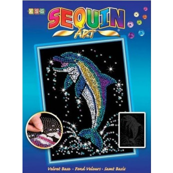 Набор для творчества Sequin Art BLUE Дельфин  (SA1516)