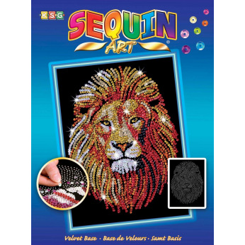 Набір для творчості Sequin Art BLUE Лев  (SA1207)