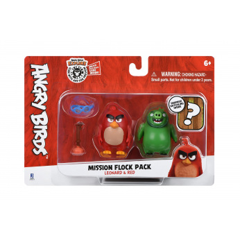Набір Jazwares Angry Birds ANB Mission Flock Ред та Леонард (ANB0010)
