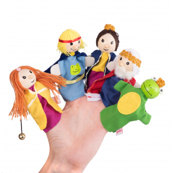 Набор кукол goki для пальчикового театра Царевна Лягушка (51899G)