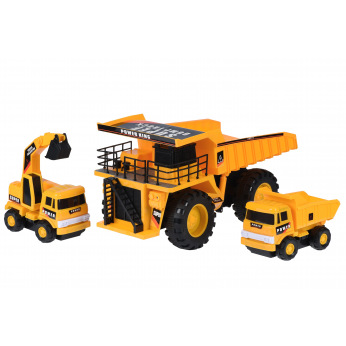 Набір машинок Same Toy Builder Кар’єрна техніка R1807Ut (R1807Ut)