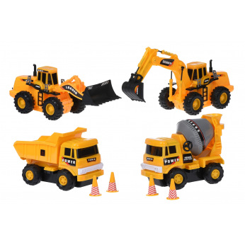 Набір машинок Same Toy Truck Series Будівельна техніка R1805Ut (R1805Ut)