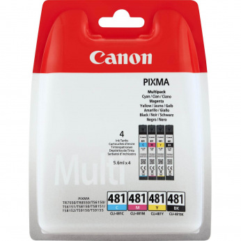 Картридж для Canon PIXMA TS9140 CANON 481 Multipack  B/C/M/Y 2101C005