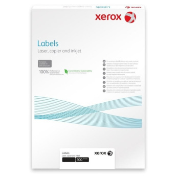 Наклейка Xerox Mono Laser 65UP (закруглені кути) 38.1x21.2 мм 100арк. (003R93177)