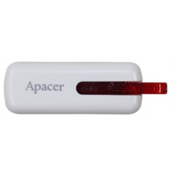 Накопичувач Apacer 32GB USB 2.0 AH326 White (AP32GAH326W-1)