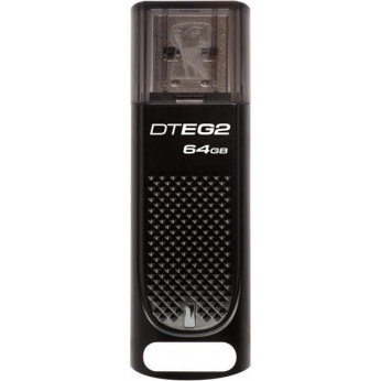 Флешка USB Kingston 64GB USB 3.1 DT Elite G2 Metal Black (DTEG2/64GB)