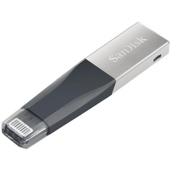 Флешка USB SanDisk  256GB iXpand Mini USB 3.0 /Lightning Apple (SDIX40N-256G-GN6NE)