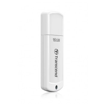 Накопичувач Transcend 16GB USB JetFlash 370 White (TS16GJF370)