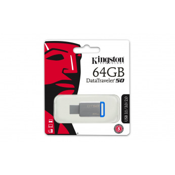 Флешка USB Kingston 64GB USB 3.1 DT50 (DT50/64GB)