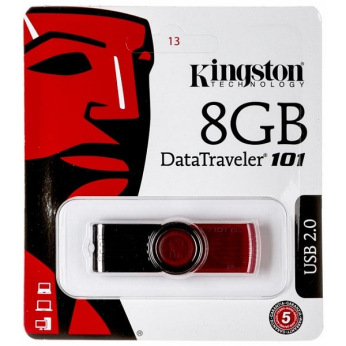 Накопитель USB 2.0 Kingston 8GB () (DT101G2/8GB)