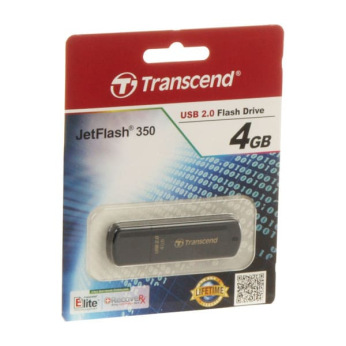 Накопитель USB 2.0 Transcend Drive Transcend JetFlash 350 4GB () (TS4GJF350)