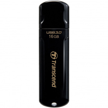 Накопичувач Transcend 16GB USB JetFlash 350 Black (TS16GJF350)