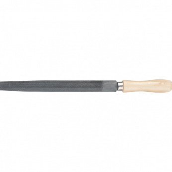 Напилок напівкруглий 200 мм, дерев’яна ручка,  СИБРТЕХ (MIRI16326)