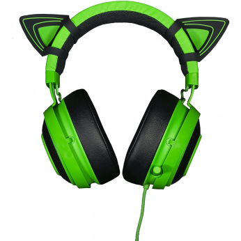 Насадки для наушников Razer Kitty Ears for Kraken (Green) (RC21-01140200-W3M1)