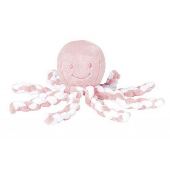 Мягкая игрушка Nattou Лапиду Осьминог Розовый  (878753)