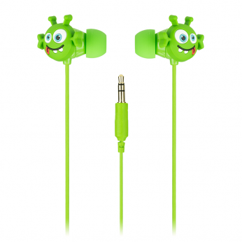 Наушники Kit Doodles In-Ear Alien Green (DDALIBUD)