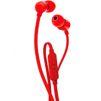 Наушники JBL T110 Mic Red (JBLT110RED)