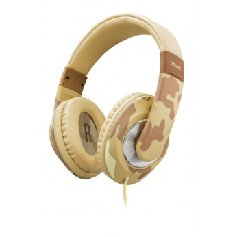 Наушники Trust Sonin Kids Over-Ear Desert Camo (22204)