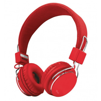 Наушники Trust Ziva On-Ear Mic Red (21822)