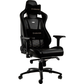 Крісло геймерське Noblechairs EPIC Black/Gold (NBL-PU-GOL-002)