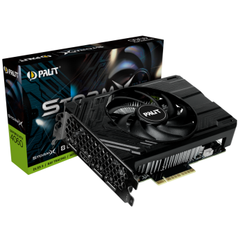 Відеокарта NVIDIA RTX4060 STORMX 8GB GDDR6 128bit 3-DP HDMI RTX4060 STORMX 8GB GDDR6 (NE64060019P1-1070F)