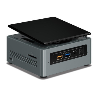 Неттоп INTEL NUC Celeron J4005 2/2 2.0Ghz,2xSO-DIMM, G-LAN,4xUSB3.0,2.5"HDD,2xHDMI,Wi-Fi/BT (BOXNUC7CJYH2)