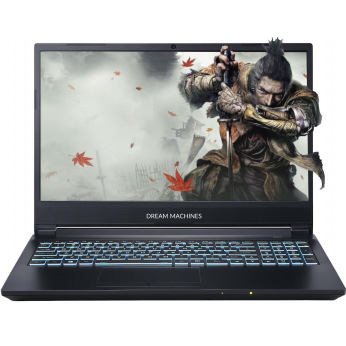 Ноутбук Dream Machines G1650-15 15.6FHD IPS AG/Intel i5-9300H/8/480F/NVD1650-4/DOS (G1650-15UA40)