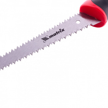 Ножівка по гіпсокартону 180 мм, двостороннє робоче полотно, двокомпонентна рукоятка,  MTX (MIRI233929)