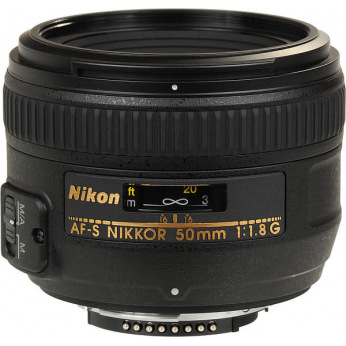 Об’єктив Nikon 50 mm f/1.8G AF-S NIKKOR (JAA015DA)