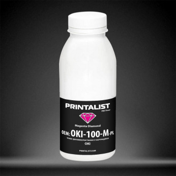Тонер для OKI C510 PRINTALIST  Magenta 100г OKI-100-M-PL