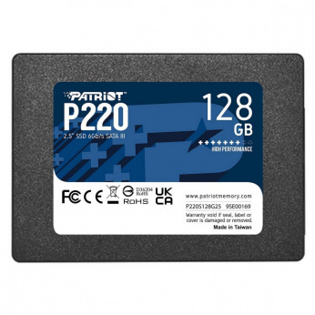 накопичувач 2.5" SSD 128GB P220 SATA 3.0 P220S128G25 (P220S128G25)