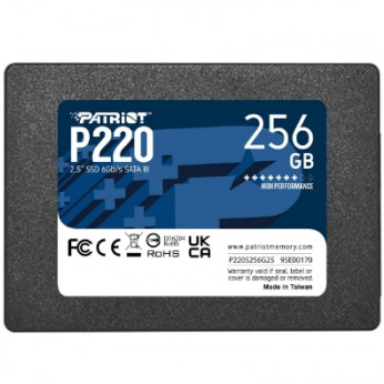 накопичувач 2.5" SSD 256GB P220 SATA 3.0 P220S256G25 (P220S256G25)