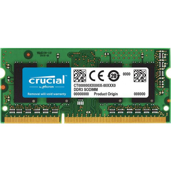 Оперативная память для ноутбука Micron Crucial DDR3 1600 4GB SO-DIMM 1.35/1.5V for Mac (CT4G3S160BM)