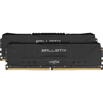 Пам’ять до ПК Micron Crucial DDR4 2666 16GB KIT (8GBx2) Ballistix Black (BL2K8G26C16U4B)