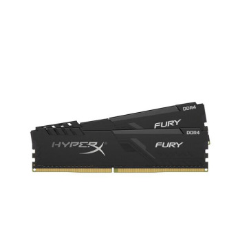 Оперативна пам’ять для ПК Kingston DDR4 2400 32GB KIT (16GBx2) HyperX Fury Black (HX424C15FB3K2/32)