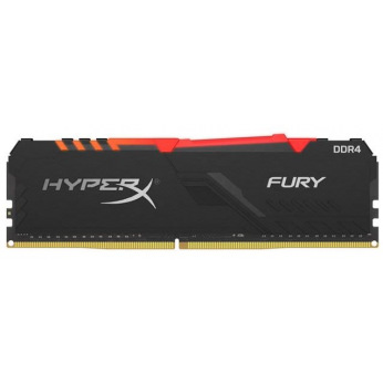 Оперативна пам’ять для ПК Kingston DDR4 2400 8GB HyperX Fury RGB (HX424C15FB3A/8)