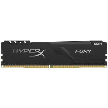 Оперативна пам’ять для ПК Kingston DDR4 2666 16GB KIT (8GBx2) HyperX Fury Black (HX426C16FB3K2/16)