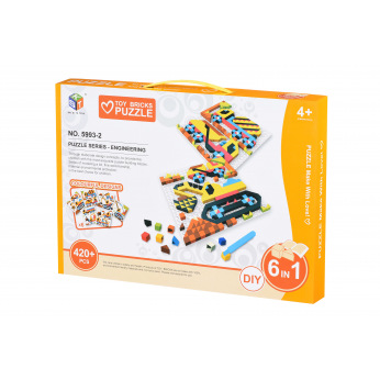 Пазл Same Toy Мозаика Colour ful designs 420 ел. (5993-2Ut)
