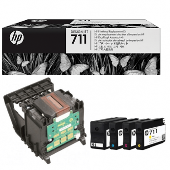 Печатающая головка для HP Designjet T120 HP 711  C1Q10A