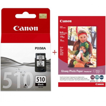 Картридж для Canon PIXMA MP490 CANON  Black PG-510Bk+Paper