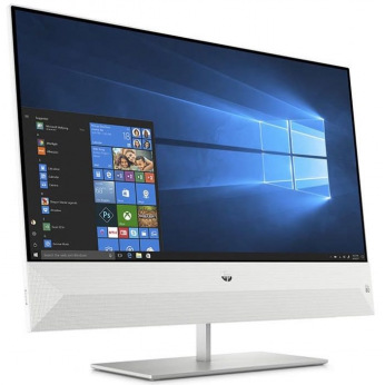 Моноблок HP Pavilion 23.8FHD/Intel i5-9400T/8/1000/MX230/kbm/White/DOS (8XE55EA)