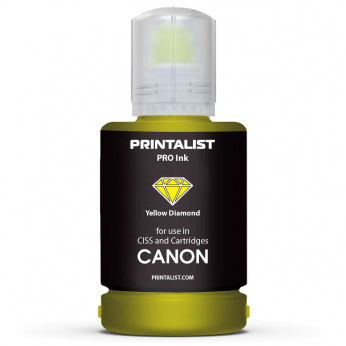 Чернила для Canon PIXMA TS3340 PRINTALIST UNI  Yellow 140г PL-INK-CANON-Y