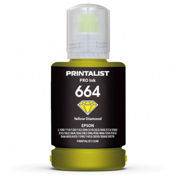 Чорнило PRINTALIST 664 Yellow для Epson 140г (PL664Y)