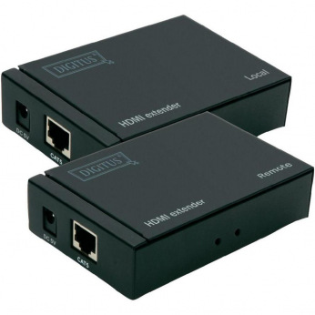 Подовжувач HDMI Digitus extender over UTP 50m, Black (DS-55100-1)
