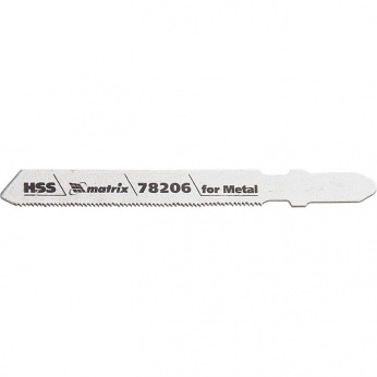 Полотна для електролобзика по металу T118G, 50 х 0.8 мм, HSS, 3 шт,  MTX PROFESSIONAL (MIRI782069)