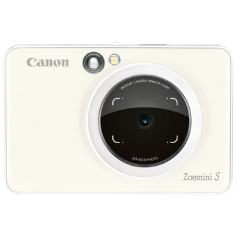 Портативная камера-принтер Canon ZOEMINI S ZV123 PW (3879C006)