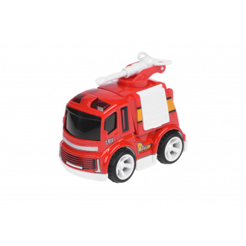 Пожарная машина Same Toy Mini Metal з брансбойтом  (SQ90651-4Ut-1)