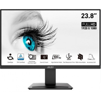 Монітор VA 23.8" FHD (1920 x 1080) 1ms 100Hz 178/1 78 /DP/HDMI PRO MP2412 (PRO MP2412)