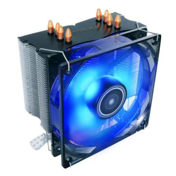 Процессорный кулер Antec C400 Blue LED, 775, 1150 (1), 55 (6), 1366, 2011 (66), FM1 (2), AM3 (+)AM2 (+)AM4, 120мм, (0-761345-10920-8)