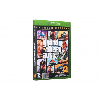 Программный продукт на BD диске Grand Theft Auto V Premium Online Edition  [Xbox One, Blu-Ray диск] (5026555362504)